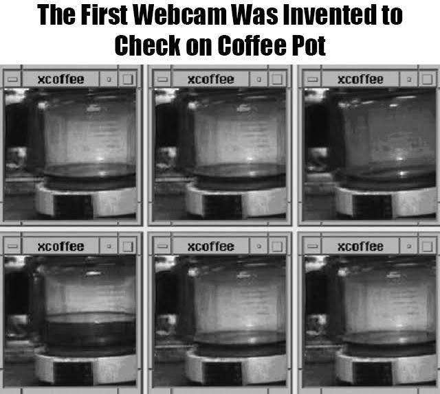 ☕️ Chiếc Webcam Đầu Tiên Trên Thế Giới Được Phát Minh… Để Canh Bình Cà Phê!