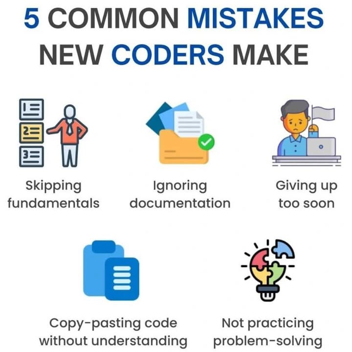 🚫 5 Sai Lầm Mà Lập Trình Viên Mới Thường Gặp (Và Cách Né Chúng!) 🚀