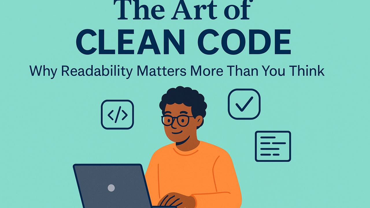 🧼 Viết Code Sạch – Bí Kíp Nhỏ Giúp Dev Đỡ "Đau Não" Về Sau
