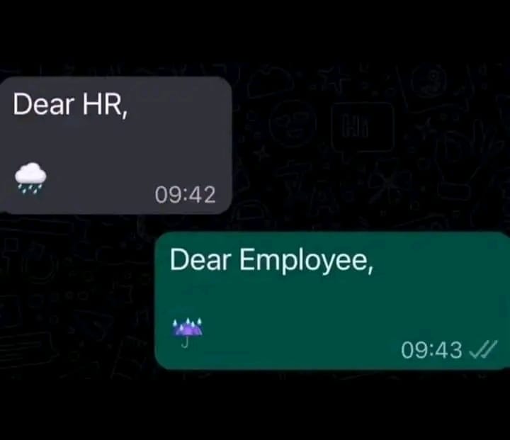 Tính lấy lý do trời mưa, code không kịp deadline, nghe được không anh em😎