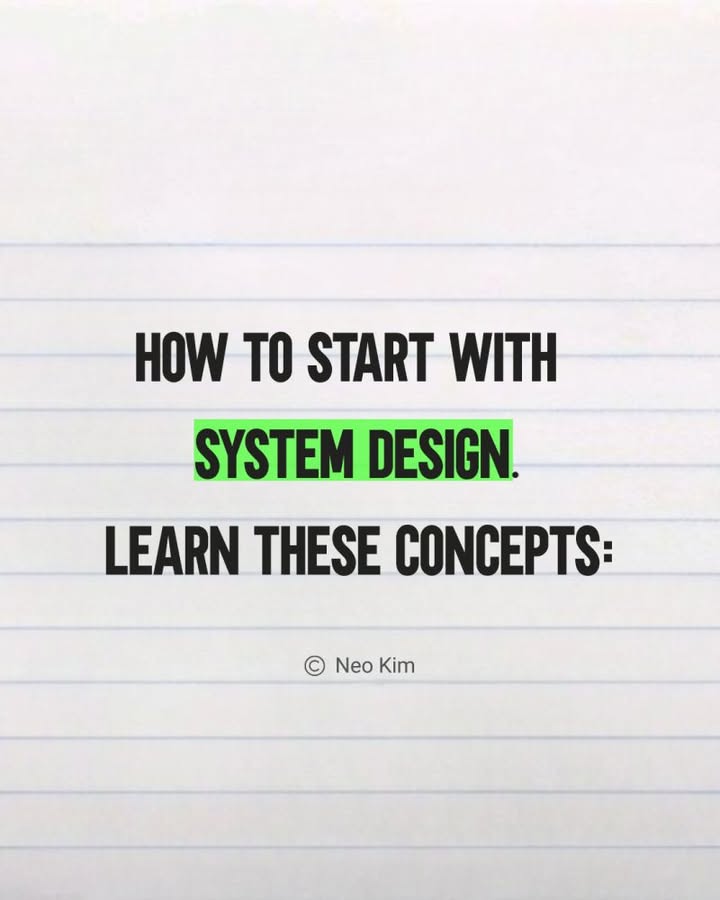 🎯 Muốn bắt đầu học System Design trong 2–4 tuần?