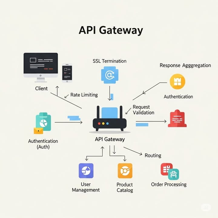 ⭐ How API Gateway Actually Works – Giải thích dễ hiểu cho người mới