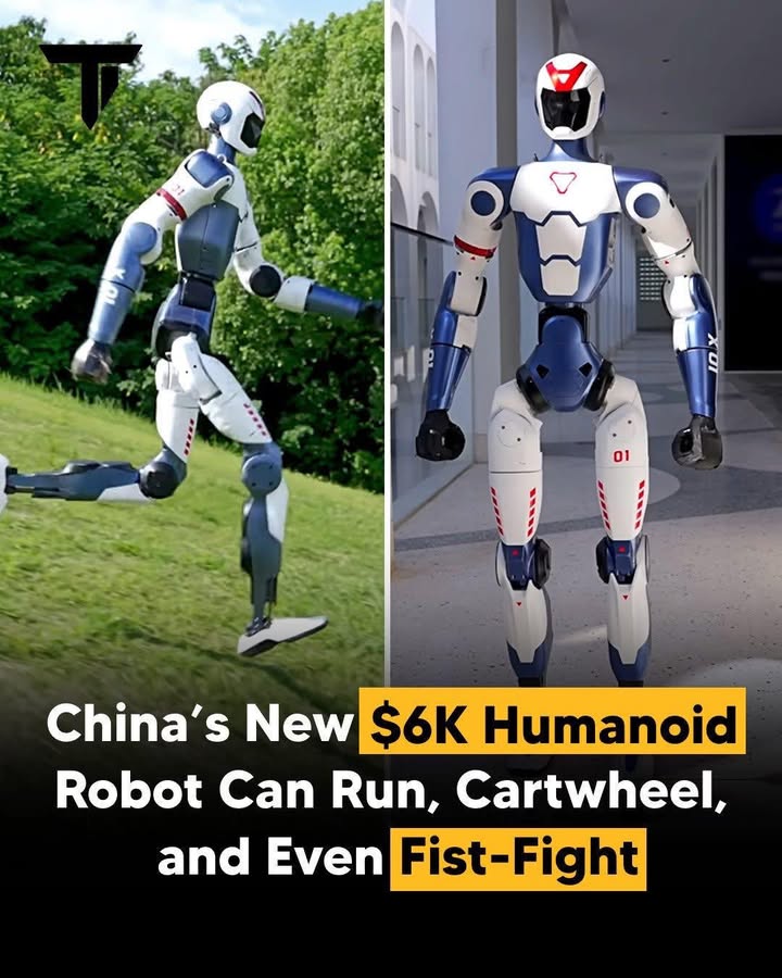 🤖 Chỉ với 6.000 đô – bạn có thể mua được 1 “người bạn” biết chạy, biết nhào lộn… và biết đấm nhau!