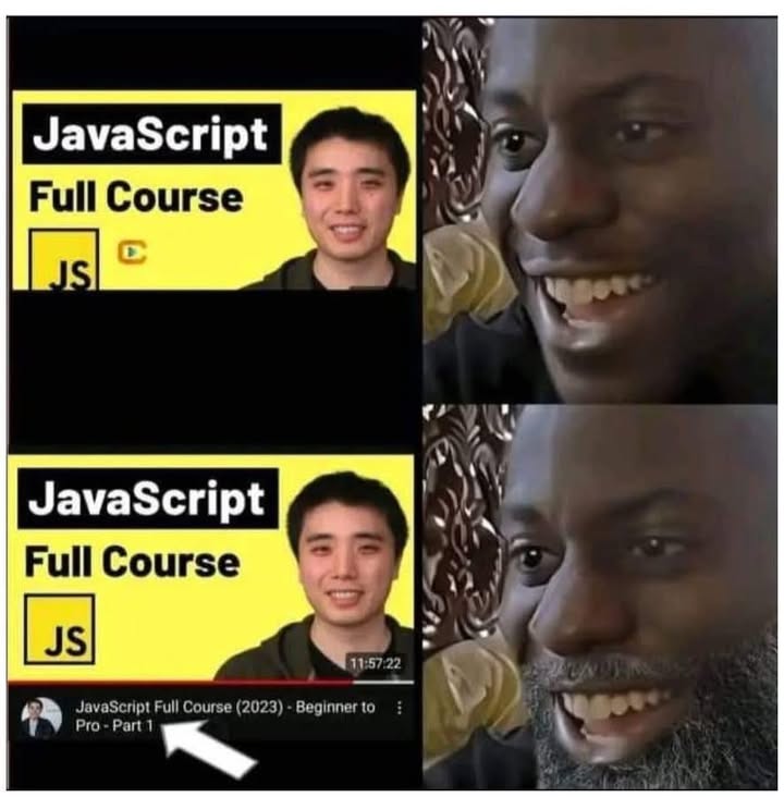 Chuyện tình ngắn nhất là chuyện tình của tôi và Javascript🙂‍↔️