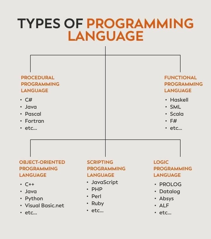 💻 Lập trình không chỉ có Python và Java đâu nhé!